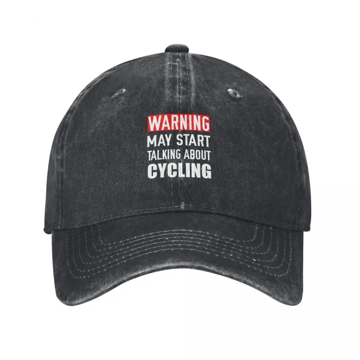 Kids Outdoor Quotes - Warning May Start Talking About Cycling,