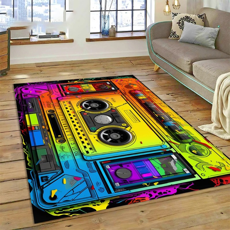 Kids Outdoor Instruments - 3D Music Cassette Tape Retro Recorder