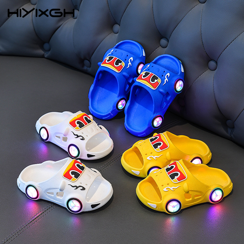 Kids Outdoor Vehicles - Children's Slippers 2026 Summer New Boys'