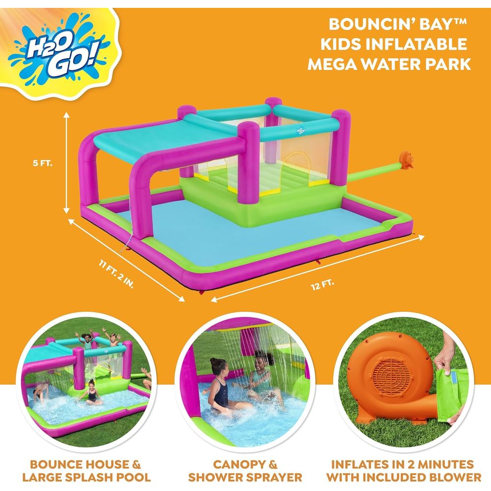 Bouncin' Bay Kids Iatable Mega - Kids Outdoor Play recensione e prezzo