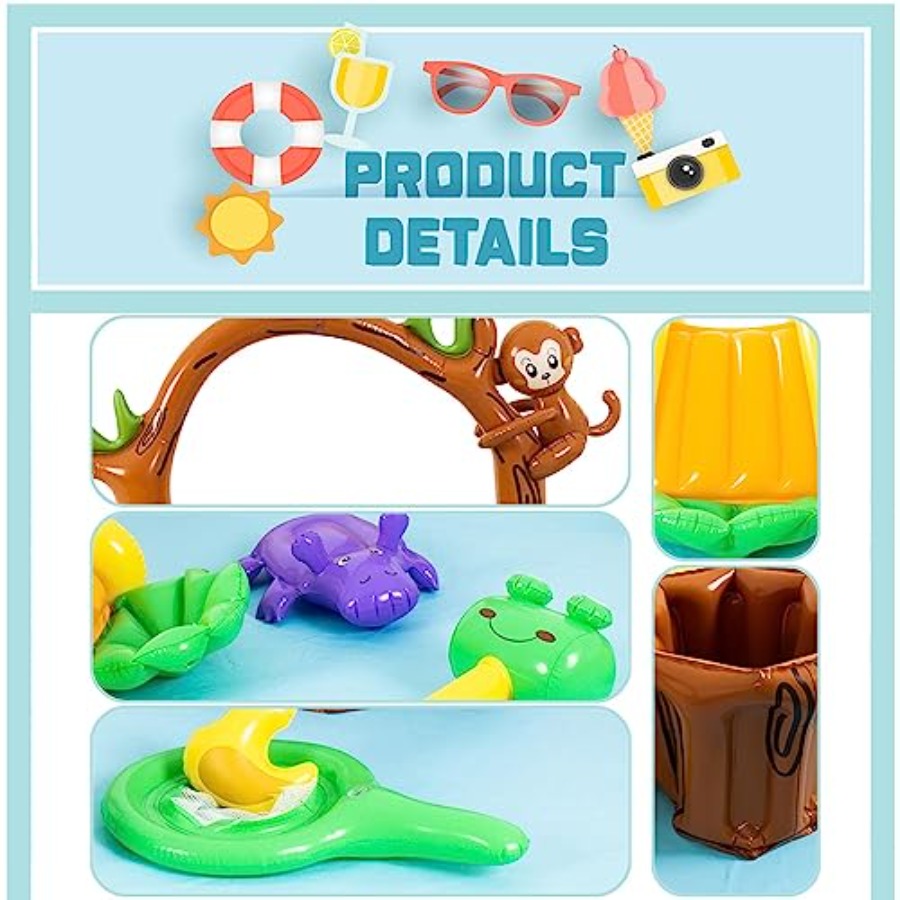 Outdoor inflatable jungle anim - Kids Outdoor Garden Toys recensione e prezzo
