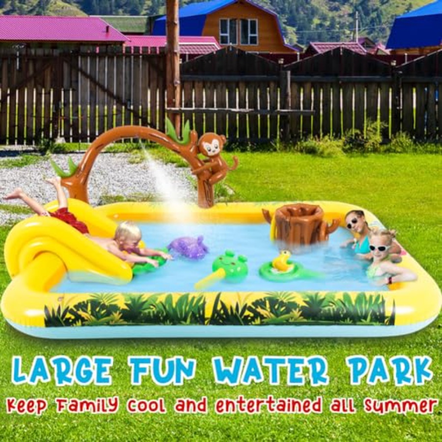 Outdoor inflatable jungle anim - Kids Outdoor Garden Toys recensione e prezzo