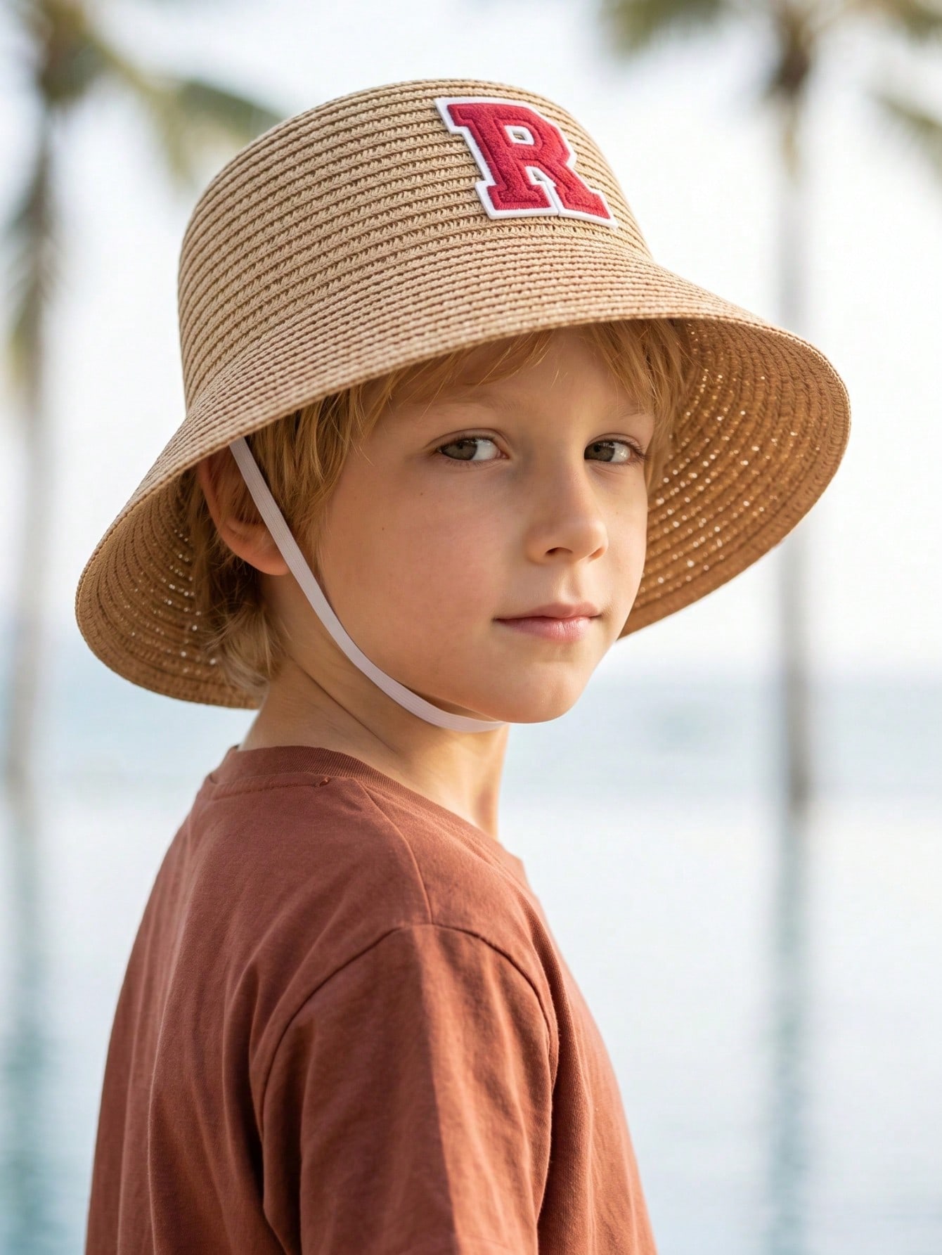 1Pc 3-8Y Boys Coffee Bow Straw - Kids Outdoor Play recensione e prezzo
