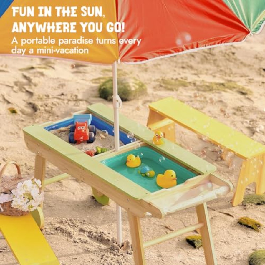 Indoor outdoor 3-in-1 kids pic - Kids Outdoor Umbrella For Table recensione e prezzo