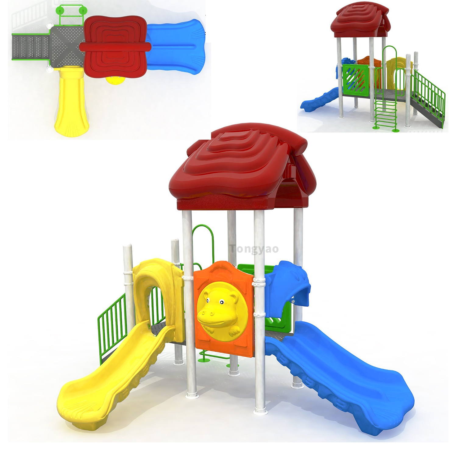 Kids Small Slide With Monkey b - Kids Outdoor Monkey Bars recensione e prezzo