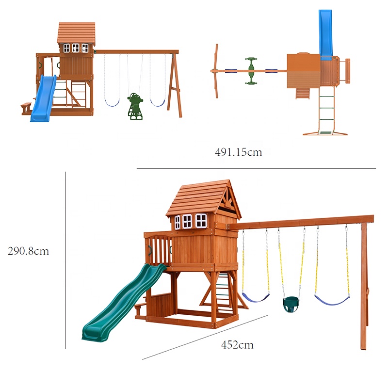 Large Outdoor Amusement Equipm - Kids Outdoor Monkey Bars recensione e prezzo