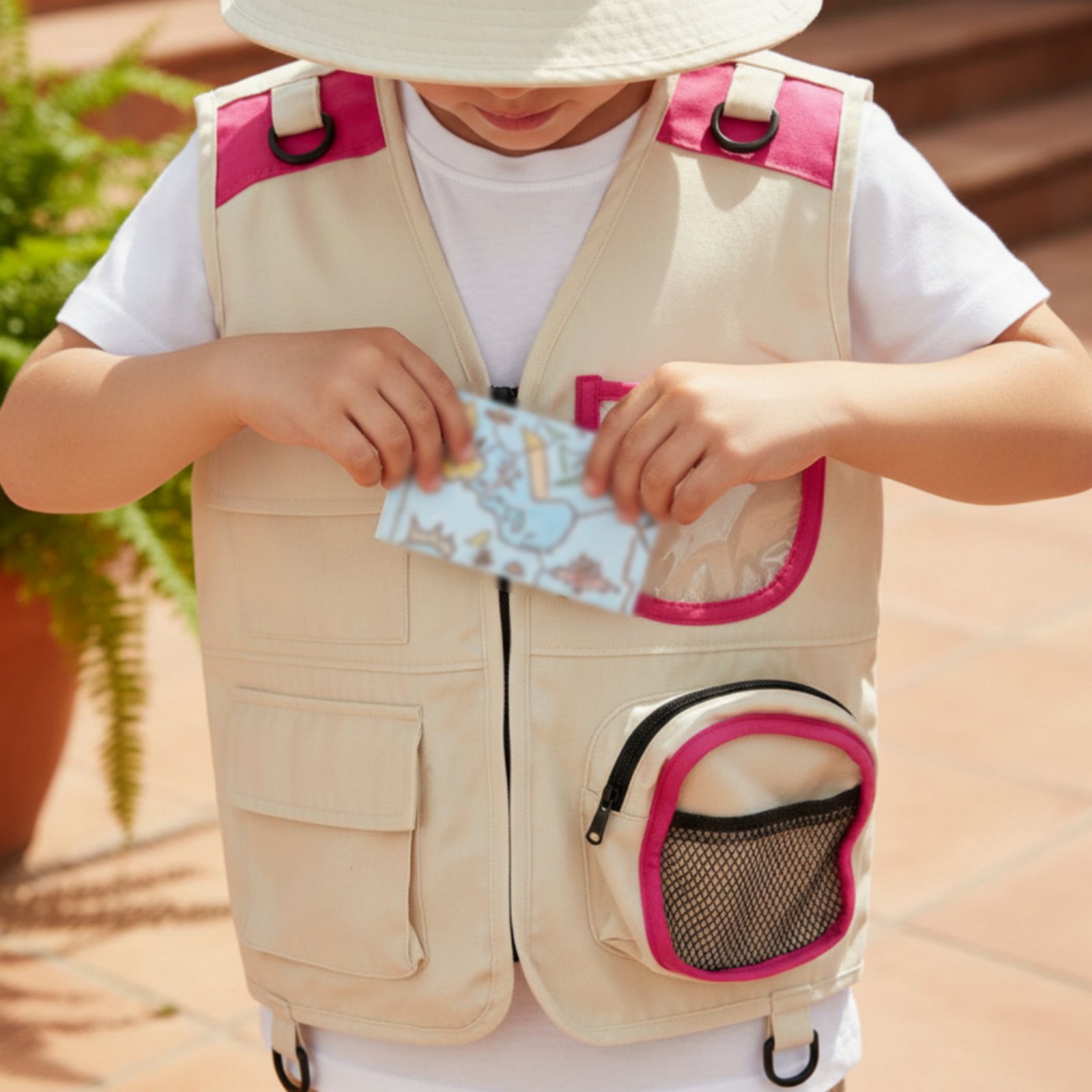 Explorer Hat and Vest Role Pla - Kids Outdoor Play recensione e prezzo
