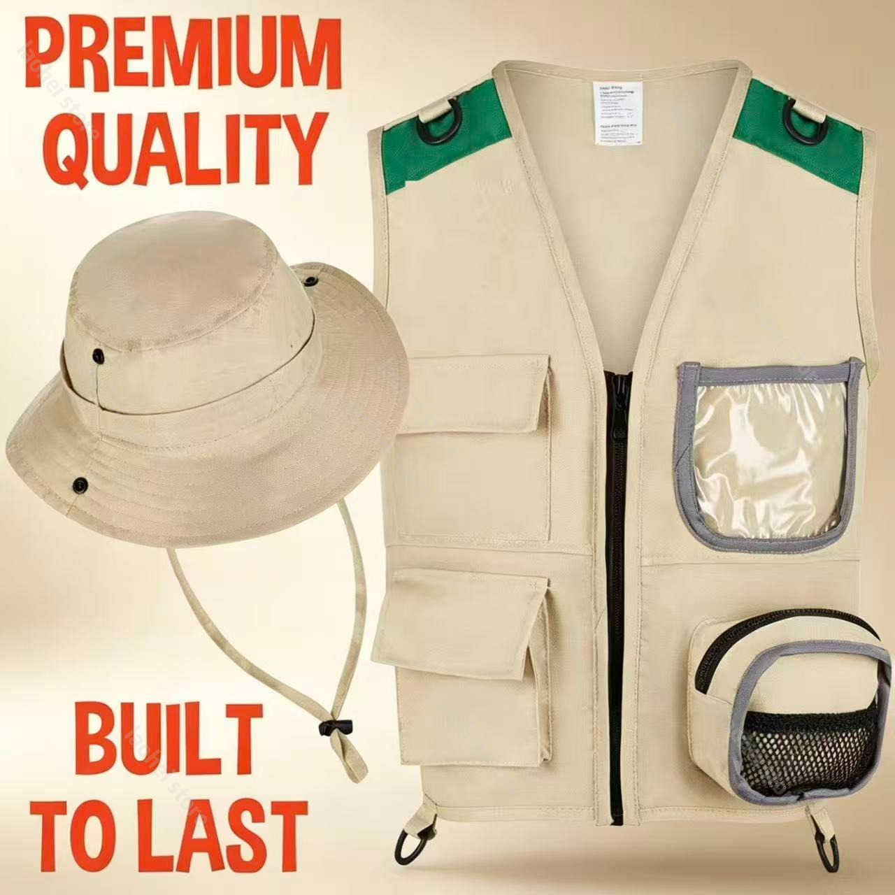 Kids Explorer Vest and Hat Cos - Kids Outdoor Play recensione e prezzo
