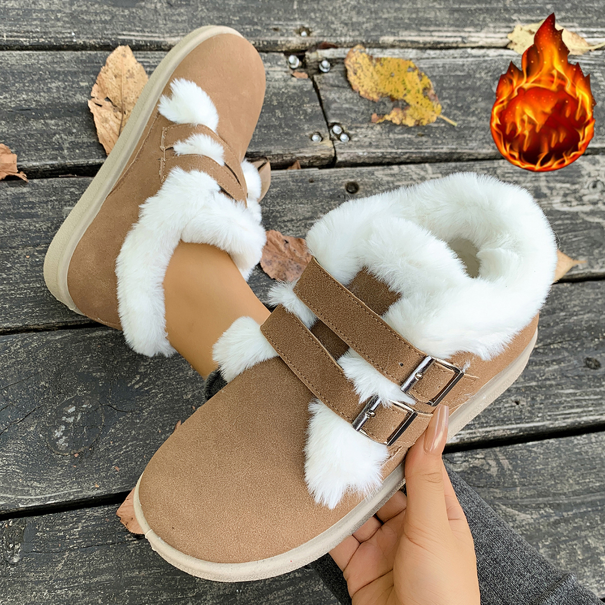 Winter Warm New Women Slip on  - Kids Outdoor Boots recensione e prezzo