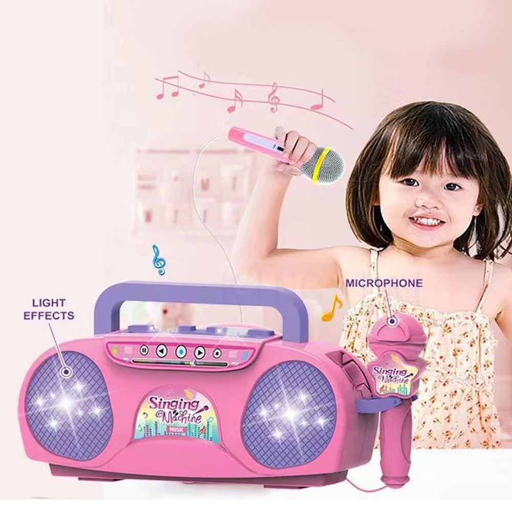 Kids Microphone Karaoke Machin - Kids Outdoor Instruments recensione e prezzo