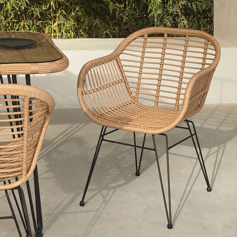 MOMO Ins Rattan Outdoor Balcon - Kids Outdoor Dining Table recensione e prezzo