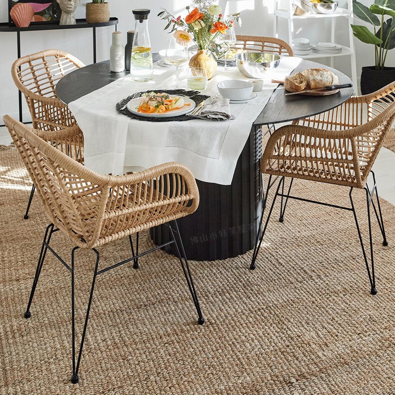 MOMO Ins Rattan Outdoor Balcon - Kids Outdoor Dining Table recensione e prezzo