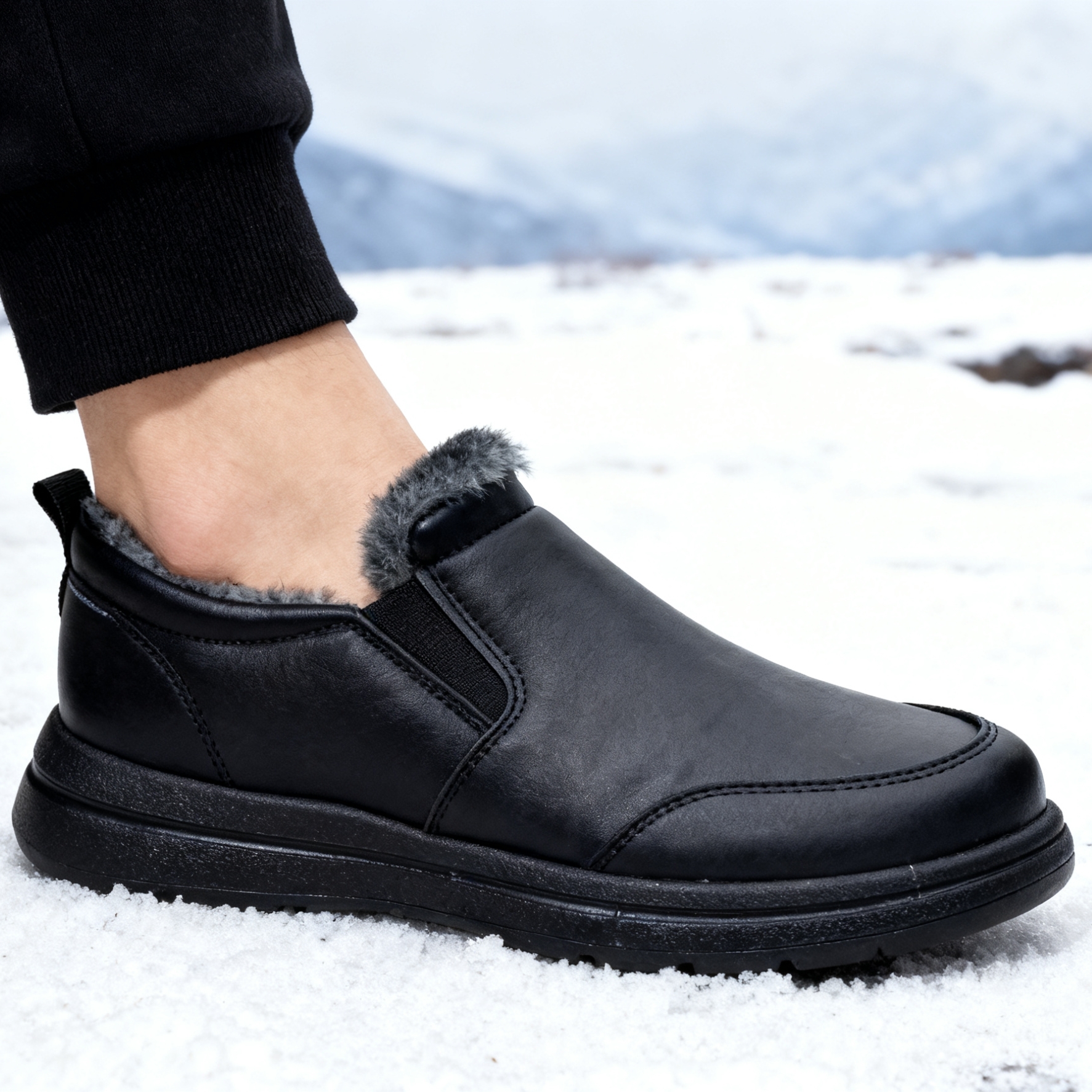 Men's Faux Fur Lined Winter An - Kids Outdoor Boots recensione e prezzo