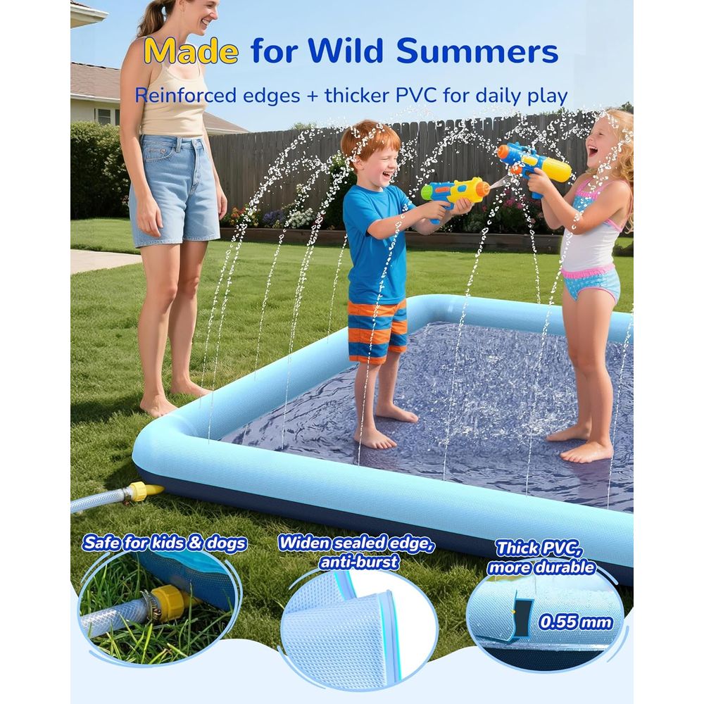 VISTOP Non-Slip Splash Pad or  - Kids Outdoor Toys B&Q recensione e prezzo