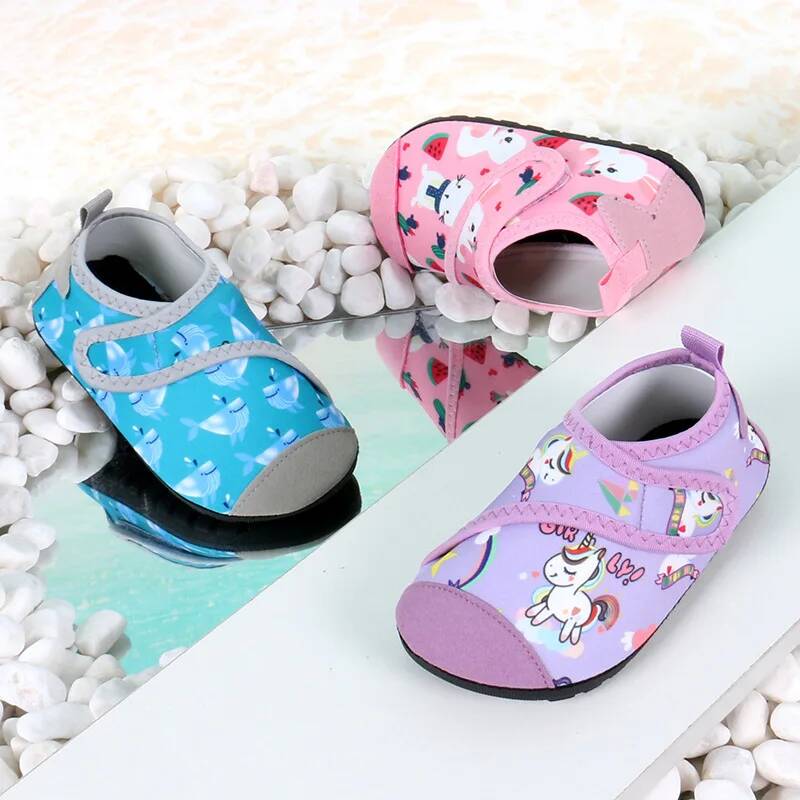Cartoon Animals Boys Girls Aqu - Kids Indoor Outdoor Slippers recensione e prezzo