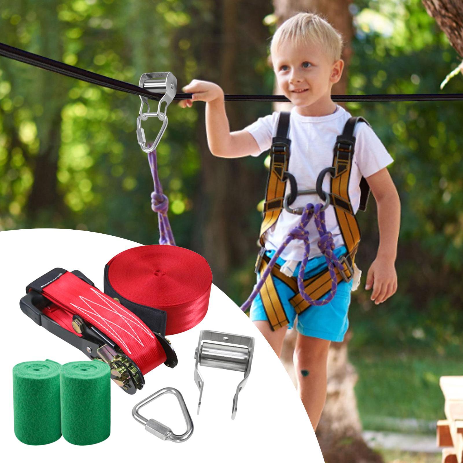 Zip Line for Kids Balance Fun  - Kids Outdoor Zipline recensione e prezzo