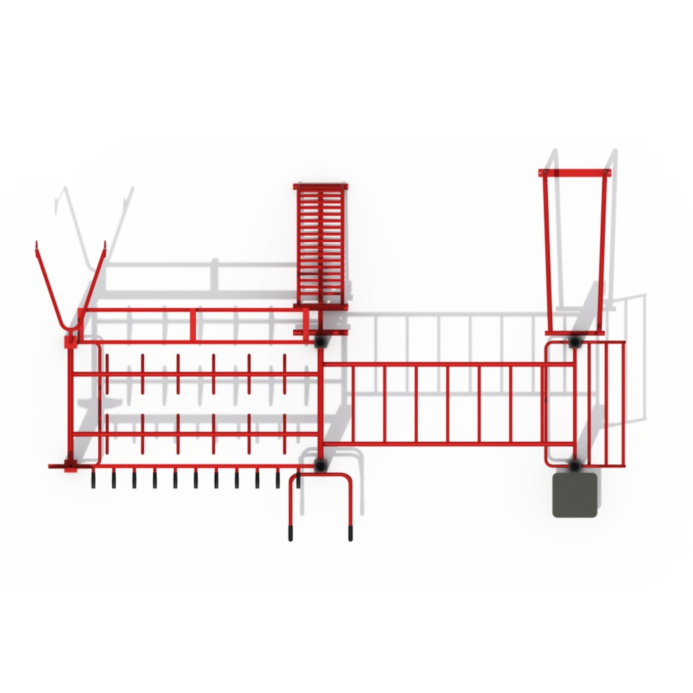Amusement Park Outdoor Gym Equ - Kids Outdoor Monkey Bars recensione e prezzo