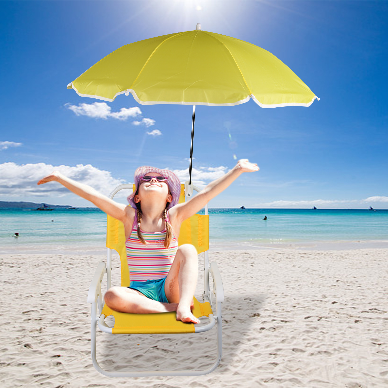Beach Chairs and Umbrellas Out - Kids Outdoor Folding Chair recensione e prezzo