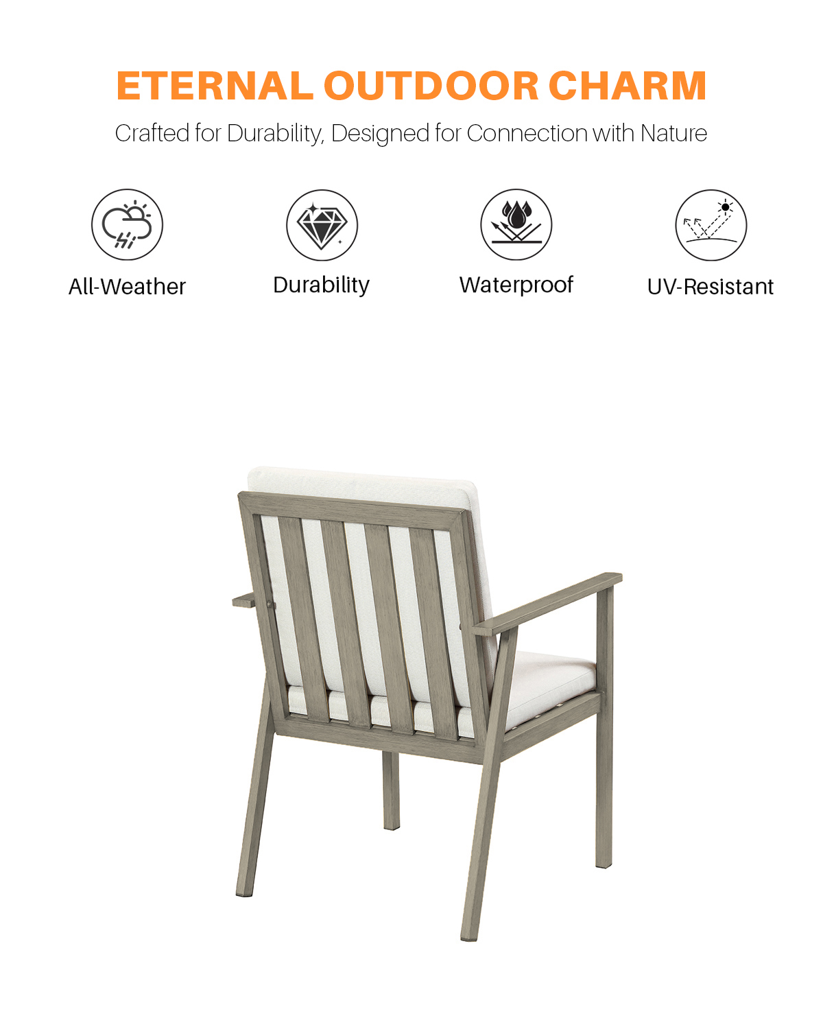 SeeHill 9-Piece Patio Dining S - Kids Outdoor Dining Table recensione e prezzo