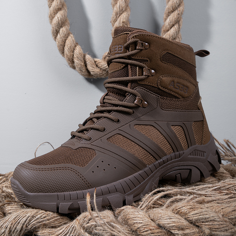 Men Tactical Boots Lace Up Des - Kids Outdoor Boots recensione e prezzo