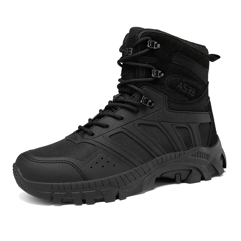 Men Tactical Boots Lace Up Des - Kids Outdoor Boots recensione e prezzo