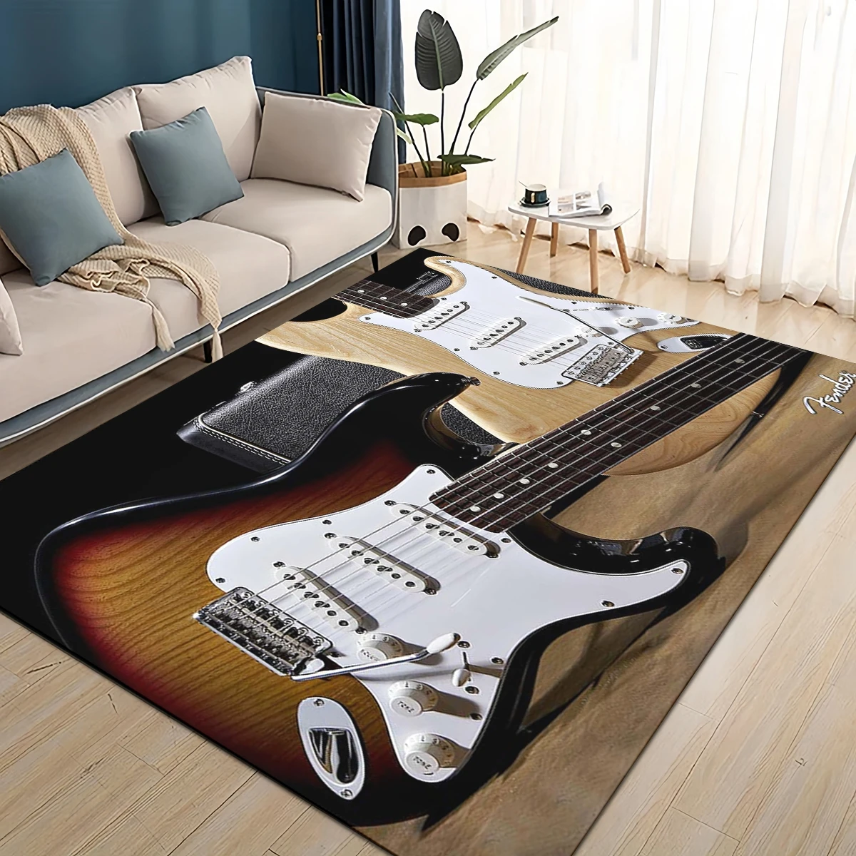 3D Retro Fender logo Guitar In - Kids Outdoor Instruments recensione e prezzo