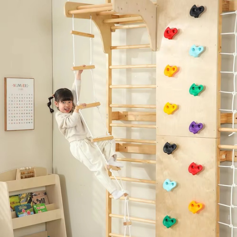 Indoor Monkey Bars Kids Wooden - Kids Outdoor Monkey Bars recensione e prezzo