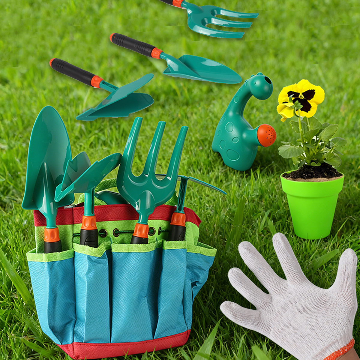 Gardening Tool Set Toys for ki - Kids Outdoor Garden Toys recensione e prezzo