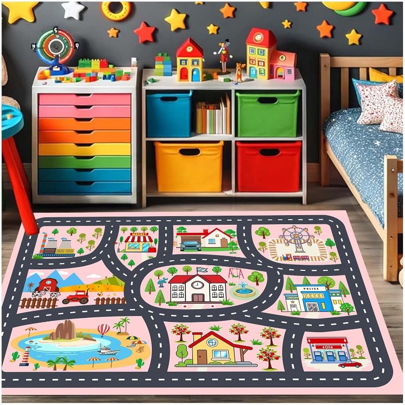 Kids City Road Play Rug Educat - Kids Outdoor Handwashing Station recensione e prezzo