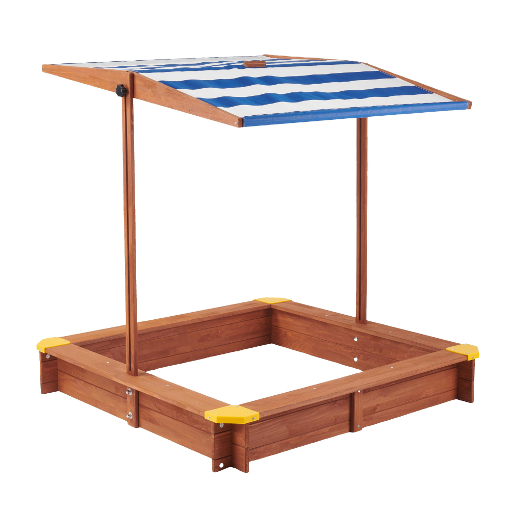 Wooden Kids Picnic Table, Sand - Kids Outdoor Umbrella For Table recensione e prezzo