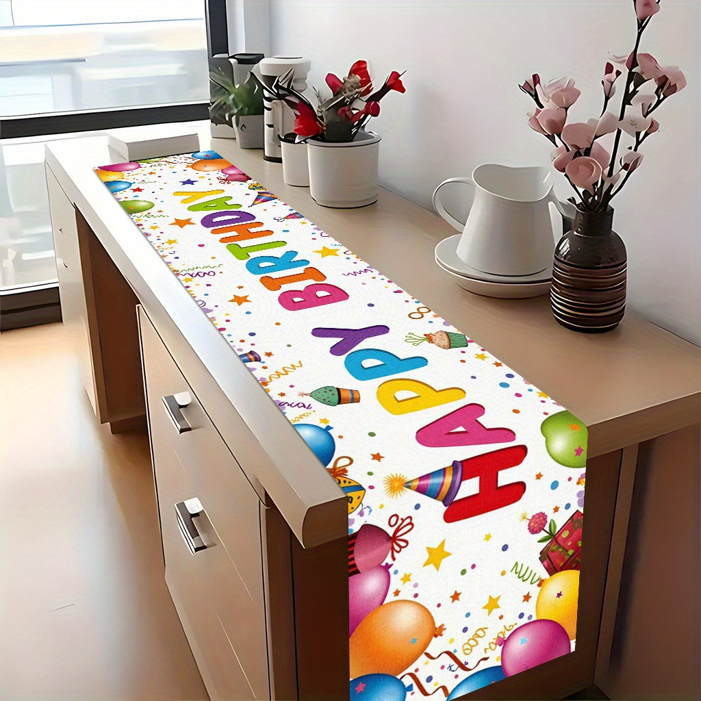 Birthday Celebration Poster Ta - Kids Outdoor Dining Table recensione e prezzo