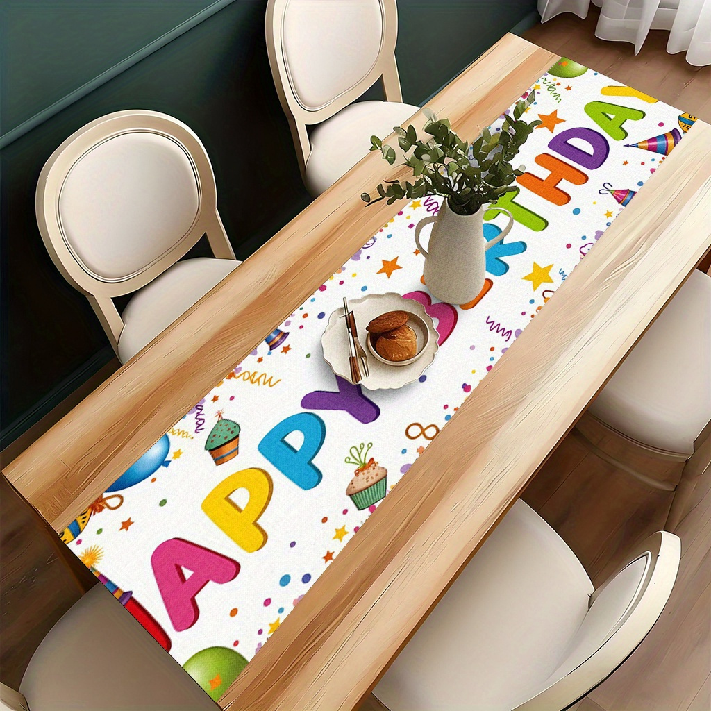 Birthday Celebration Poster Ta - Kids Outdoor Dining Table recensione e prezzo