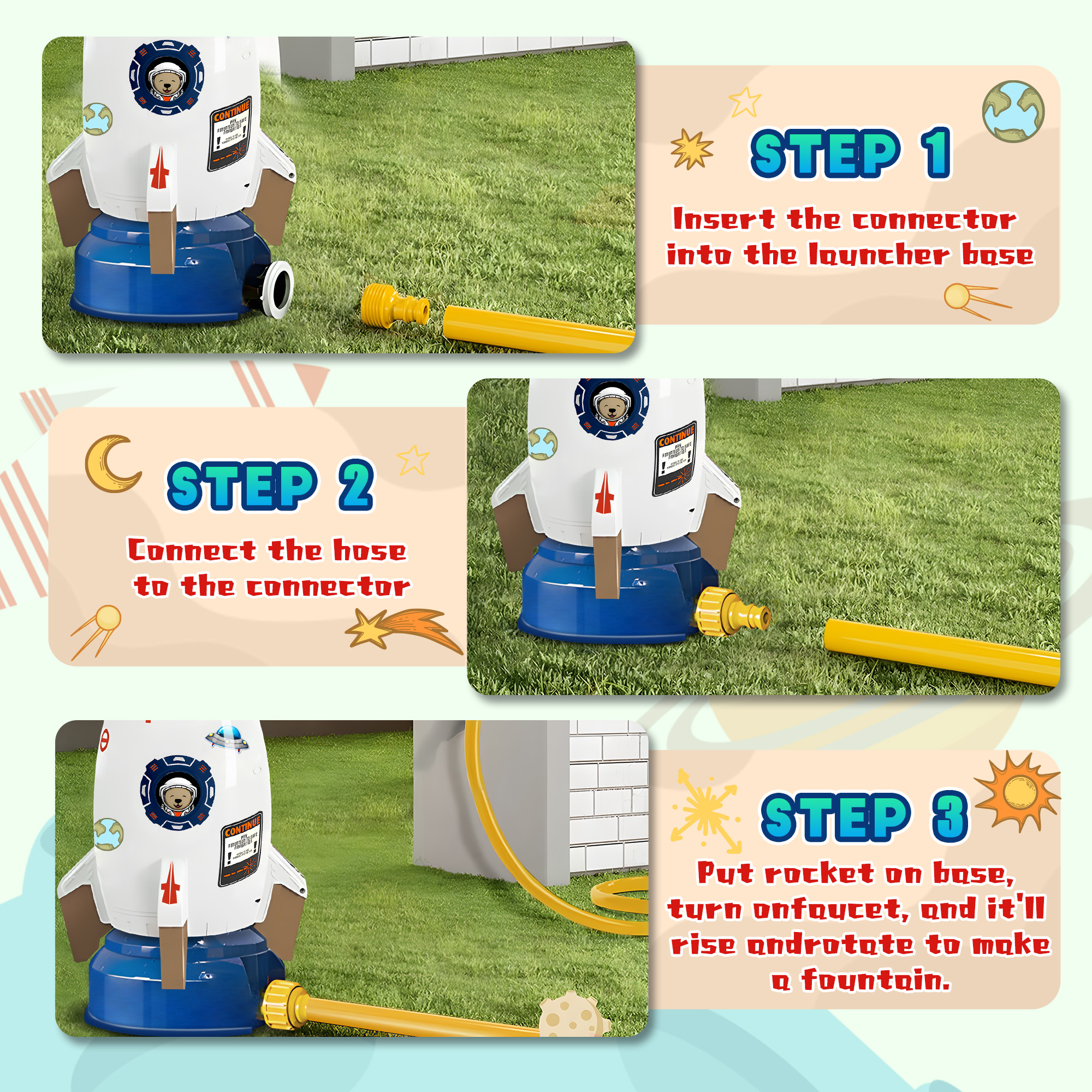 Sprinkler for Kids Outdoor Roc - Kids Outdoor Garden Toys recensione e prezzo