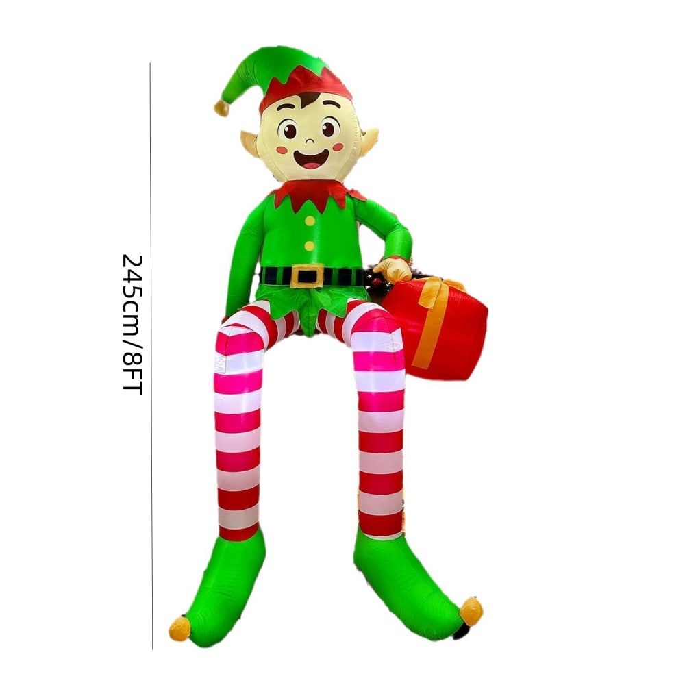 8FT Christmas Inflatables Sitt - Kids Outdoor Garden Toys recensione e prezzo