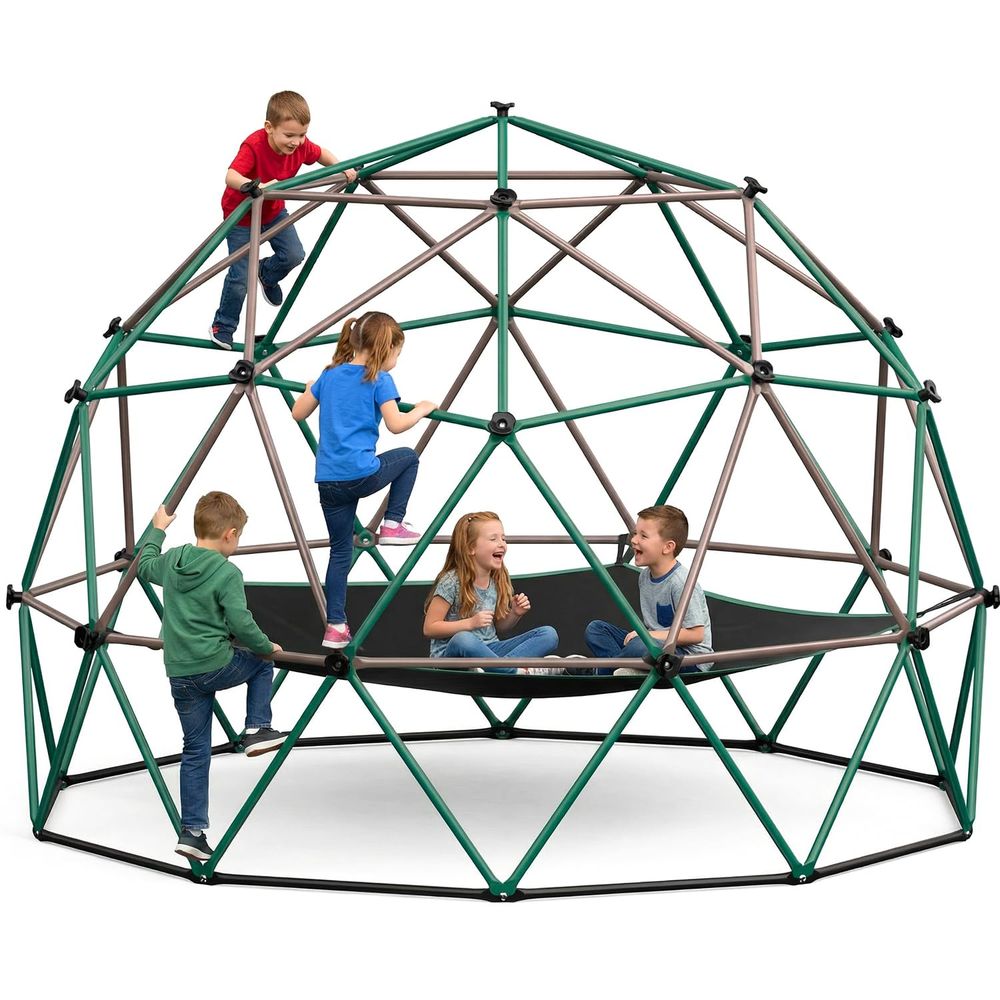 6.5 FT Tall Climbing Dome with - Kids Outdoor Monkey Bars recensione e prezzo