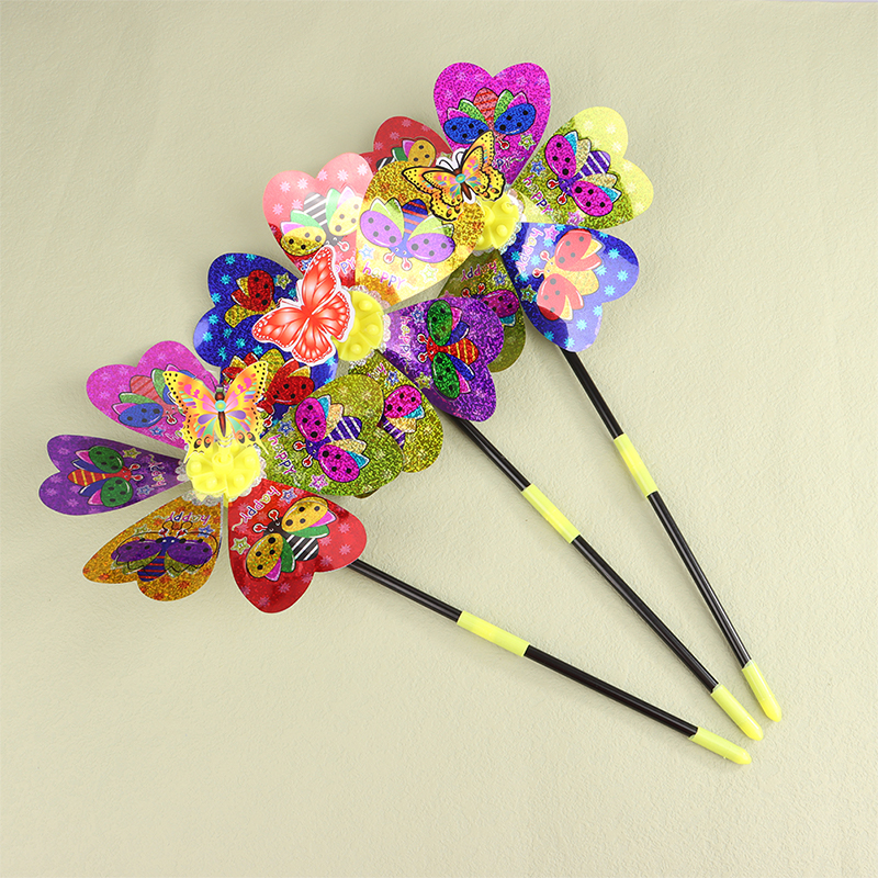 1Pc Colorful Sequin Windmill C - Kids Outdoor Garden Toys recensione e prezzo