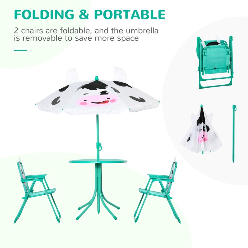 Outdoor Folding Kids Table and - Kids Outdoor Folding Chair recensione e prezzo