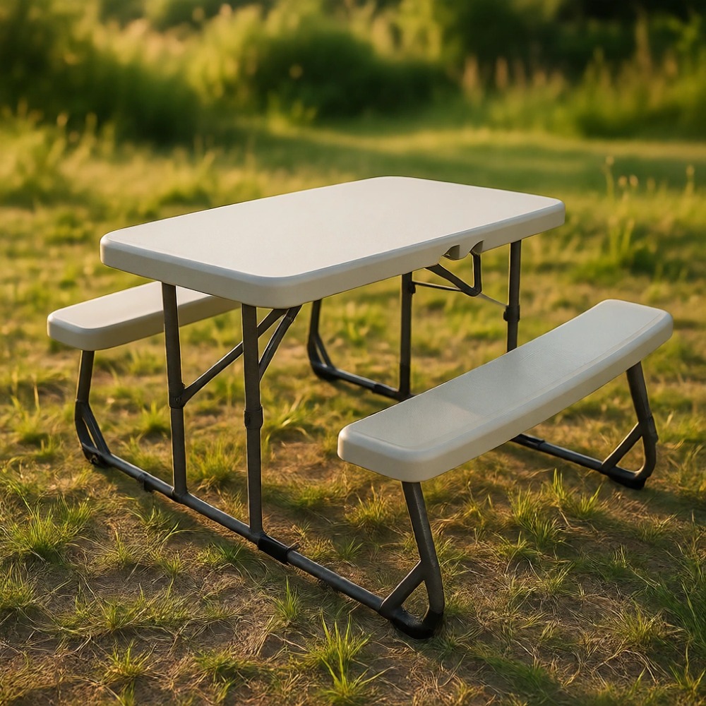 Compact Kids Folding Picnic Ta - Kids Outdoor Dining Table recensione e prezzo