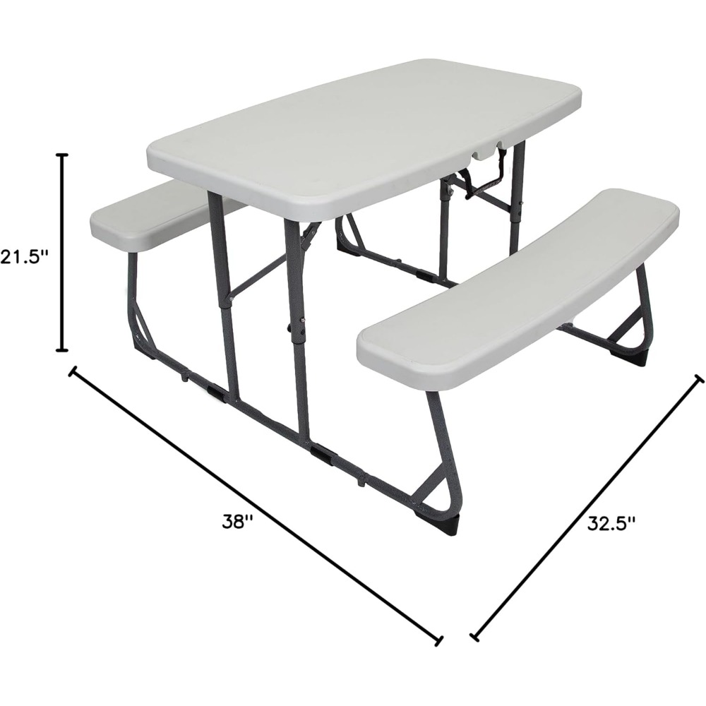 Compact Kids Folding Picnic Ta - Kids Outdoor Dining Table recensione e prezzo