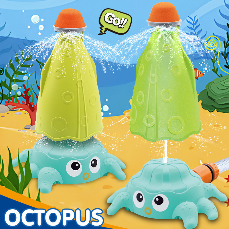Octopus Rocket Launcher Toys S - Kids Outdoor Garden Toys recensione e prezzo