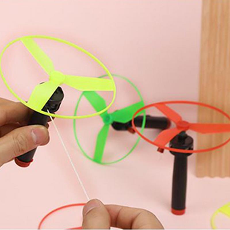 10 set Pull String Flying Disc - Kids Outdoor Zipline recensione e prezzo