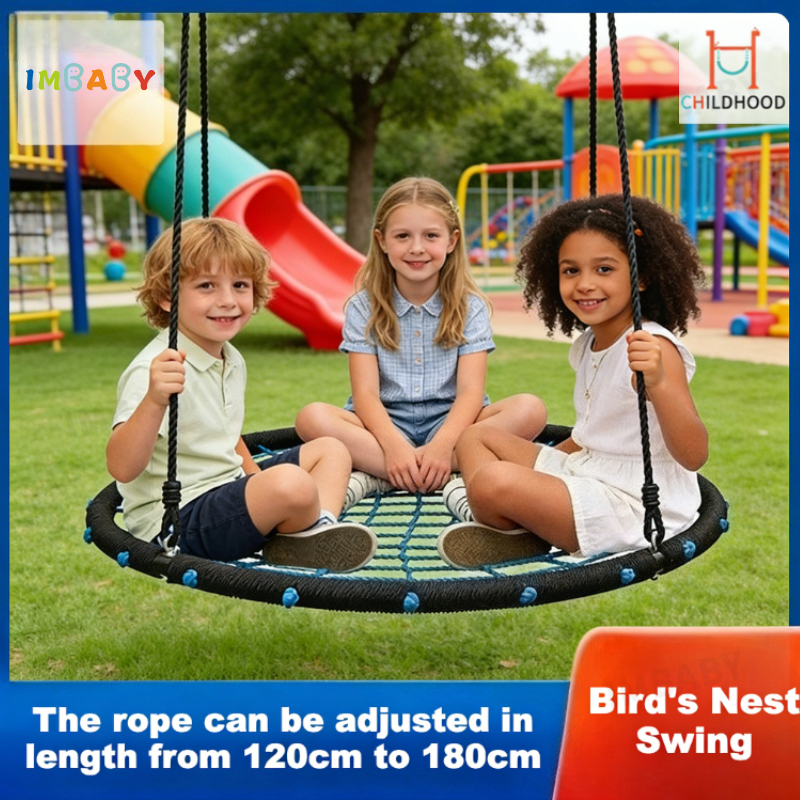 IMBABY 100cm Round Net Nest Sw - Kids Outdoor Nest Swing recensione e prezzo