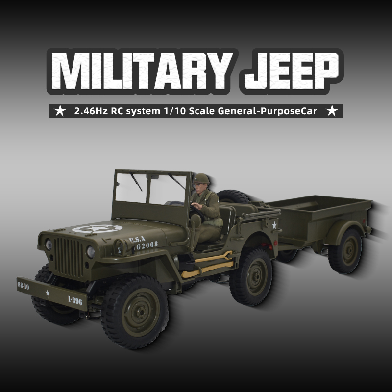 JJRC C8815 Rc car 1941 JEEP WI - Kids Outdoor Vehicles recensione e prezzo