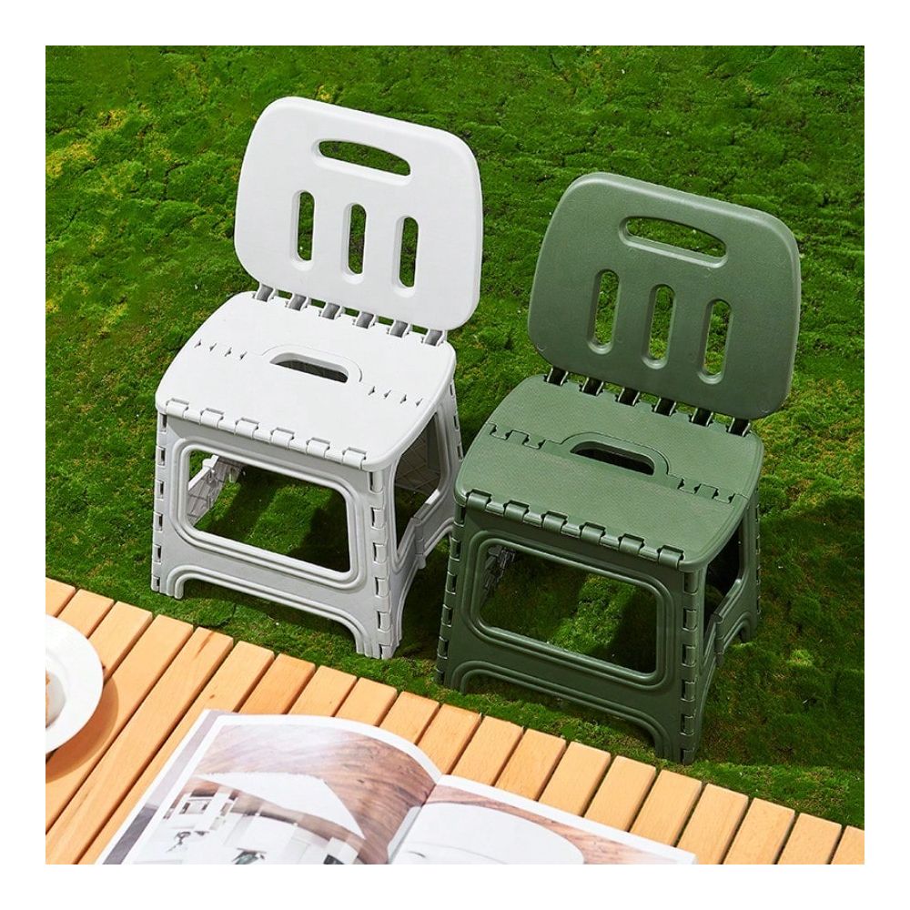 Folding Stool With Backrest, S - Kids Outdoor Folding Chair recensione e prezzo