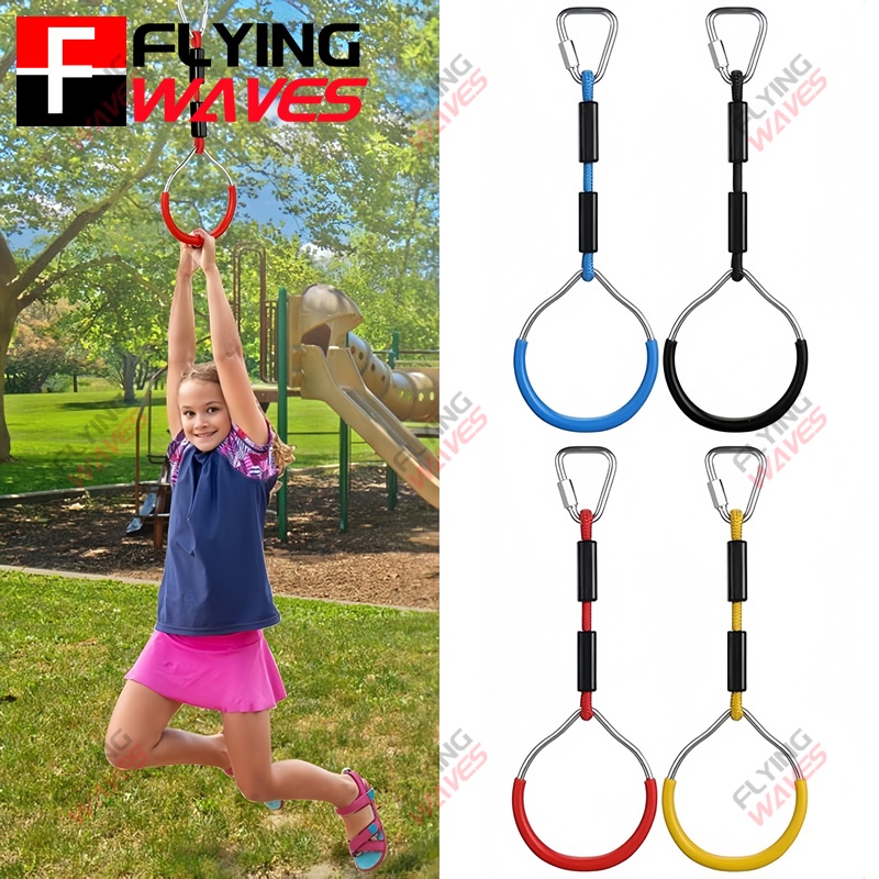 Kids Hanging GYM Ring Swing Cl - Kids Outdoor Monkey Bars recensione e prezzo