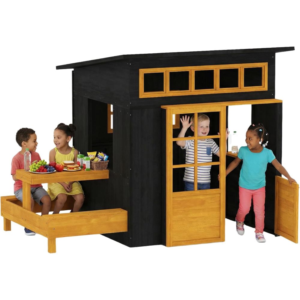 Qaba Kids Outdoor Playhouse, i - Qaba Kids Outdoor Playhouse recensione e prezzo