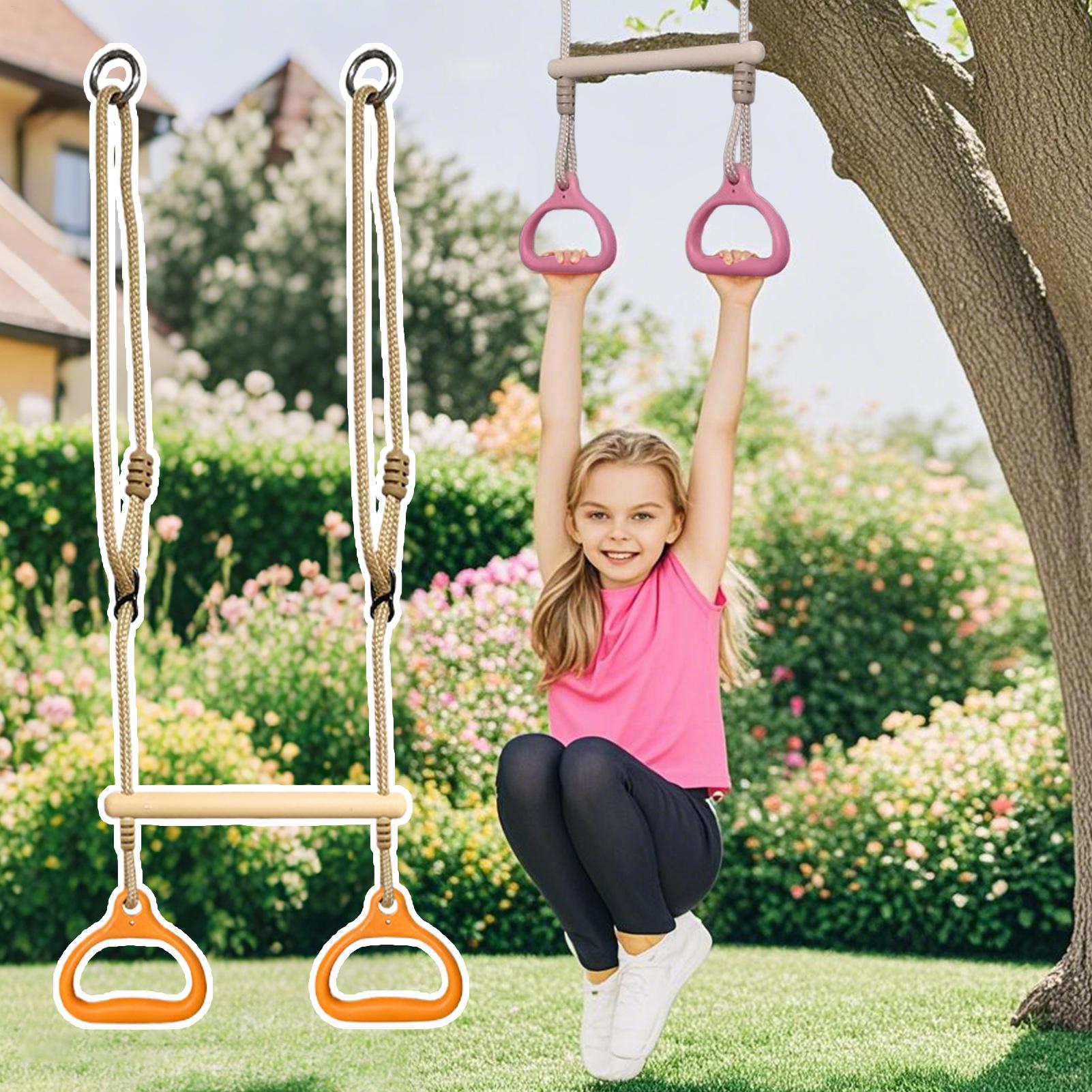 Swing Bar Ergonomic Heavy Duty - Kids Outdoor Monkey Bars recensione e prezzo