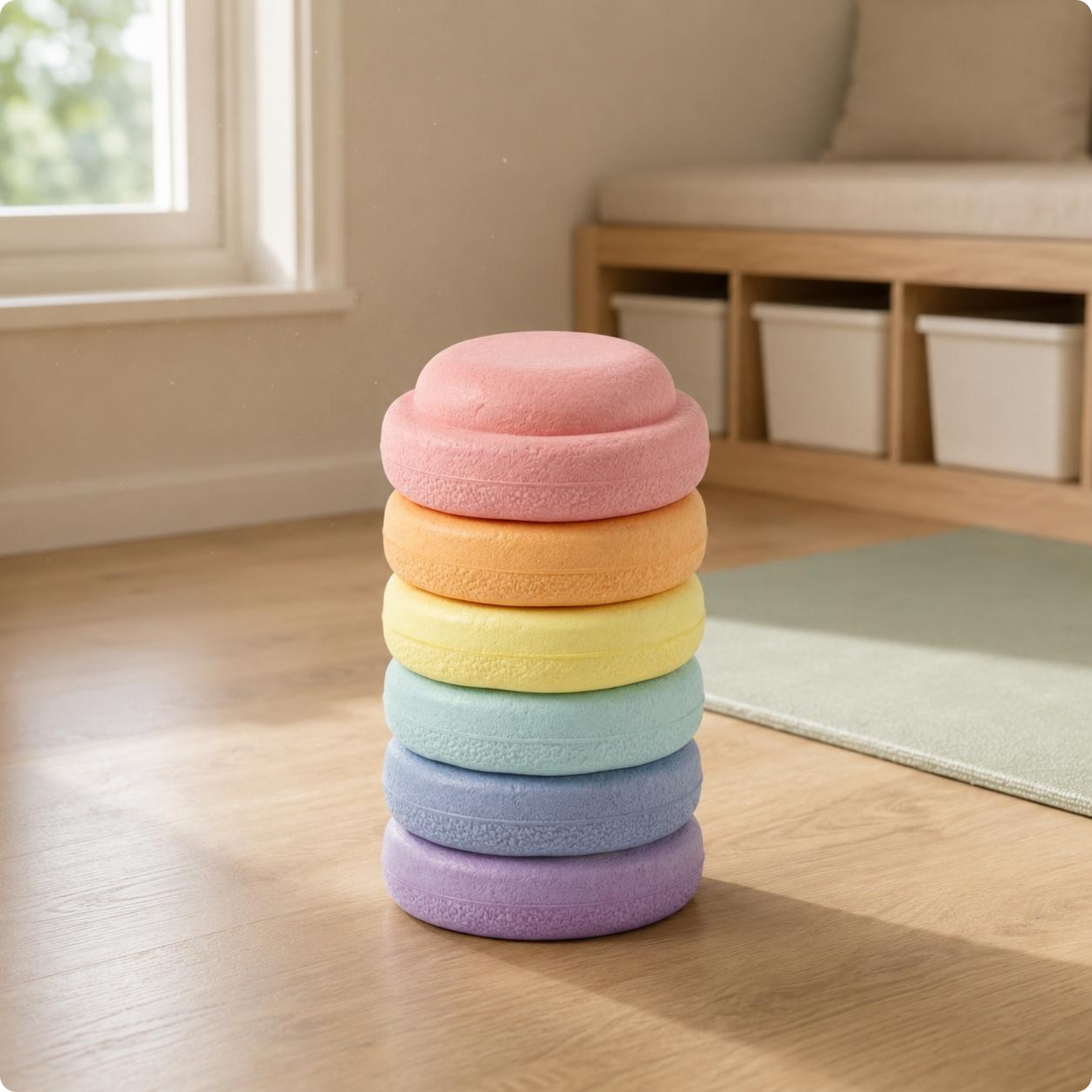 6Pcs Balance Stapstones Toys N - Stepping Stone Foam recensione e prezzo