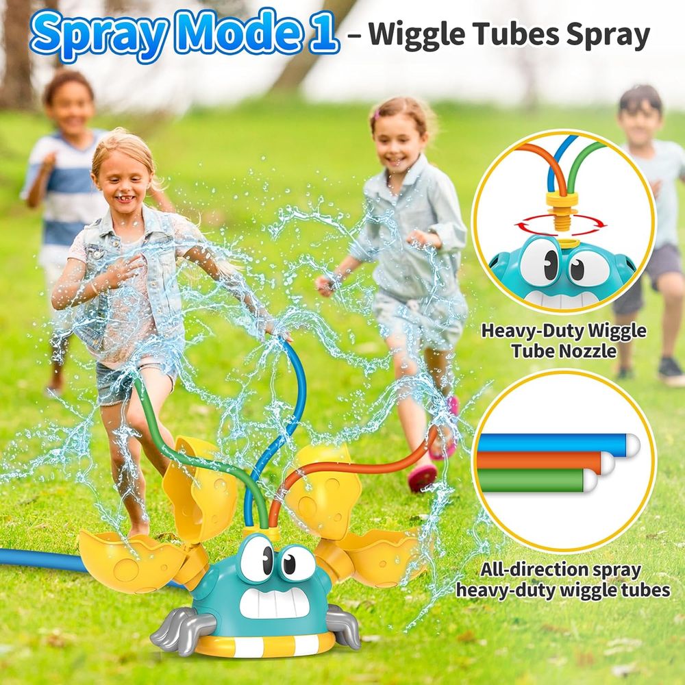 4-in-1 Water Sprinkler Crab To - Kids Outdoor Toys B&Q recensione e prezzo