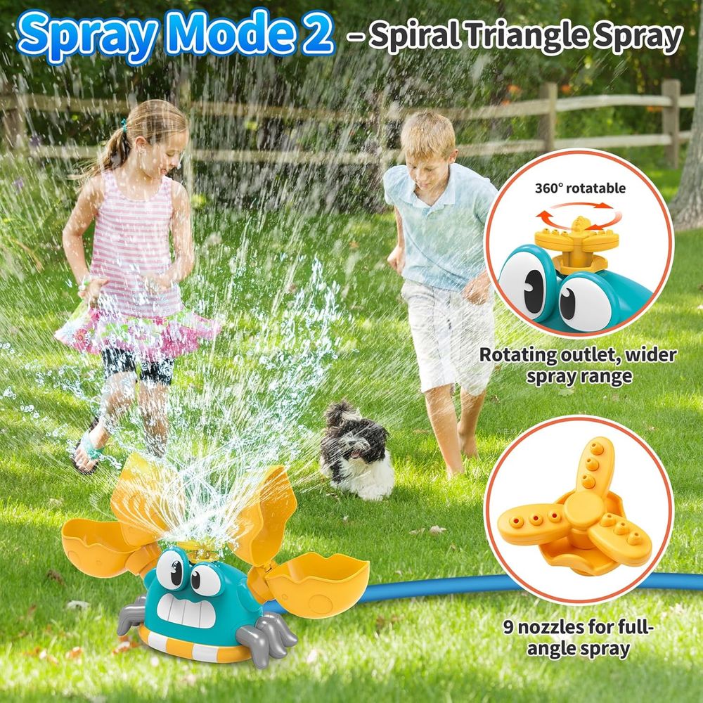 4-in-1 Water Sprinkler Crab To - Kids Outdoor Toys B&Q recensione e prezzo